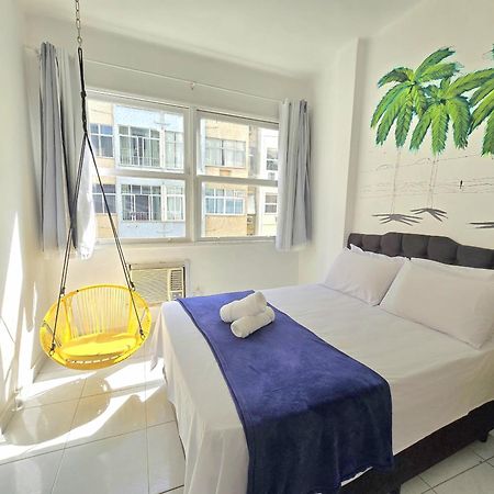 ריו דה ז'ניירו Qto E Sala, Smart Tv, Wi-Fi, Ar-Cond, Praia De Copacabana מראה חיצוני תמונה