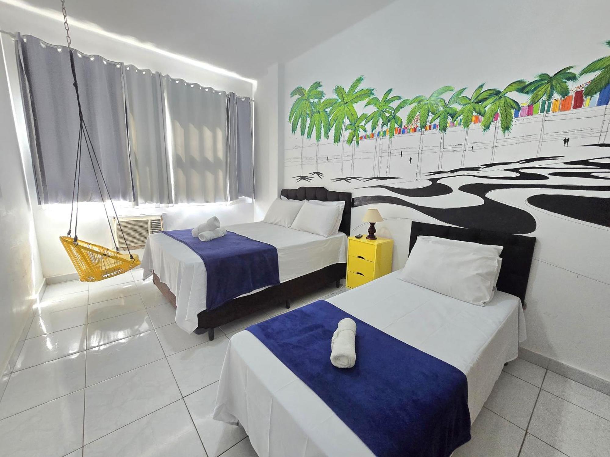 ריו דה ז'ניירו Qto E Sala, Smart Tv, Wi-Fi, Ar-Cond, Praia De Copacabana מראה חיצוני תמונה