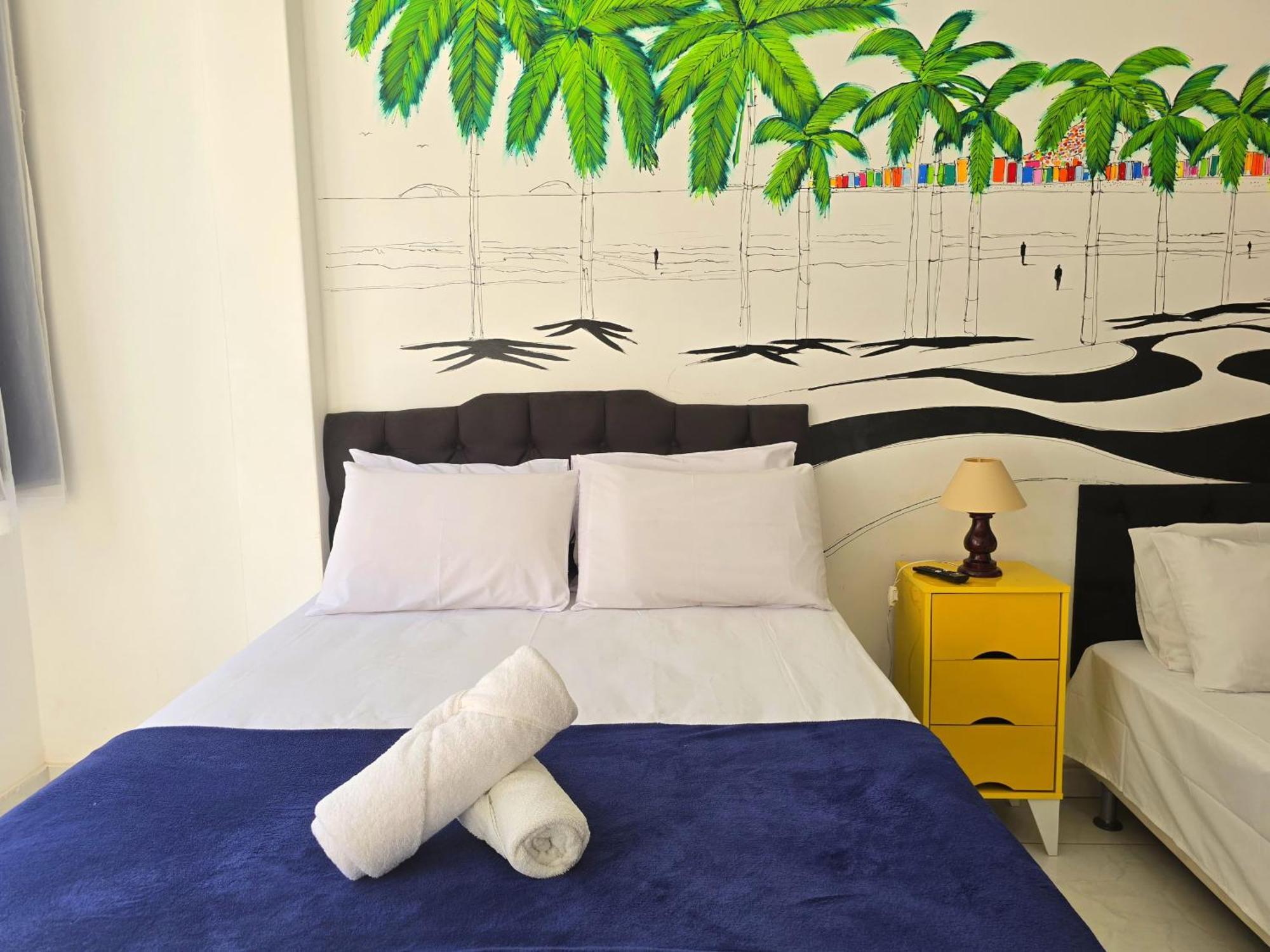 ריו דה ז'ניירו Qto E Sala, Smart Tv, Wi-Fi, Ar-Cond, Praia De Copacabana מראה חיצוני תמונה